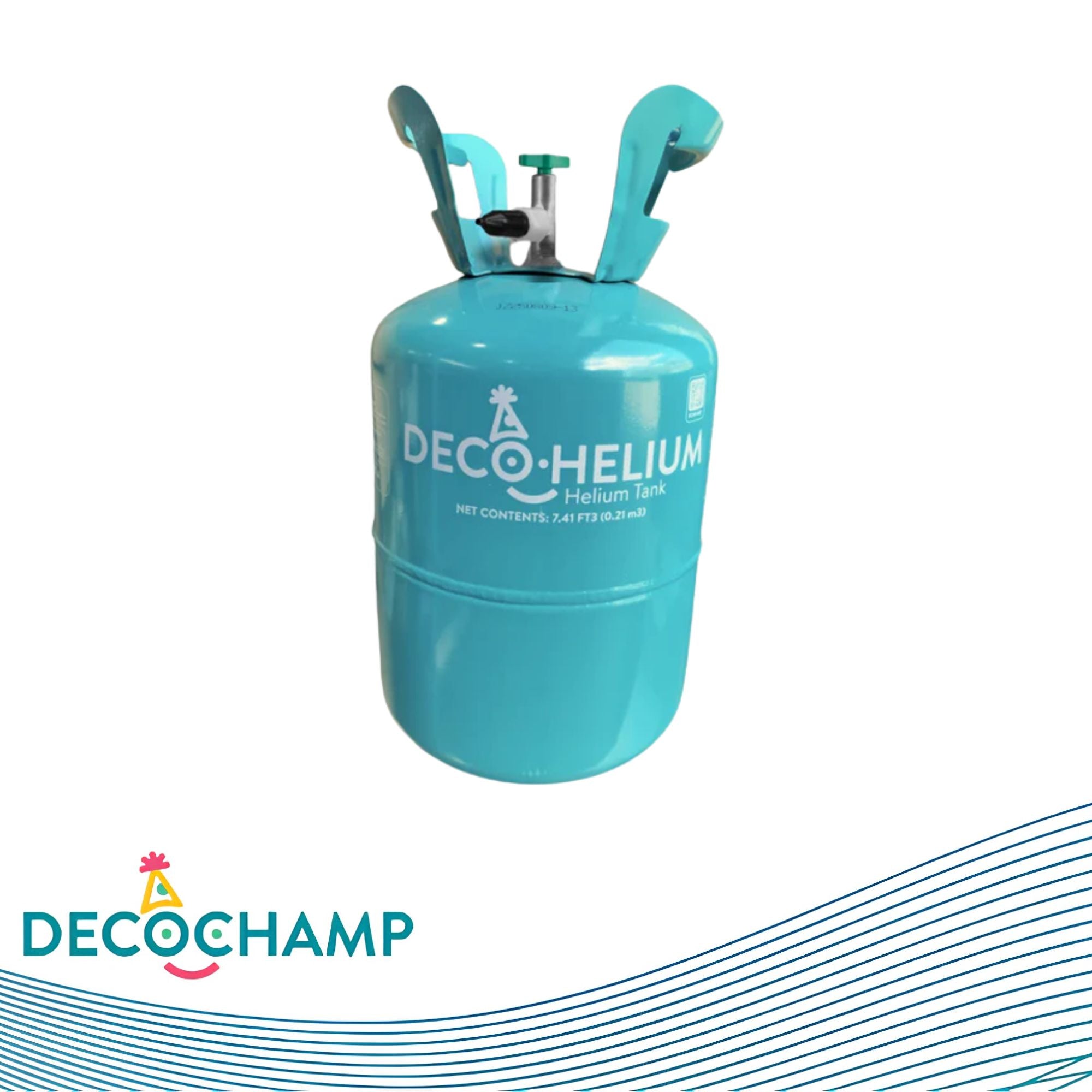 Deco Hellium Disposable Tank 7.41 cubic ft³ (0.21 m³)/ 7 Liters