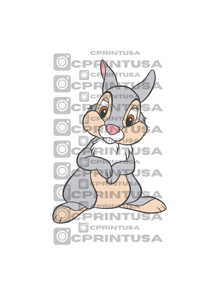 BAMBI THUMPER BUNNY CUT OUT - FestiUSA