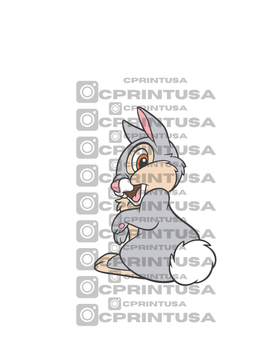 BAMBI THUMPER BUNNY CUT OUT - FestiUSA