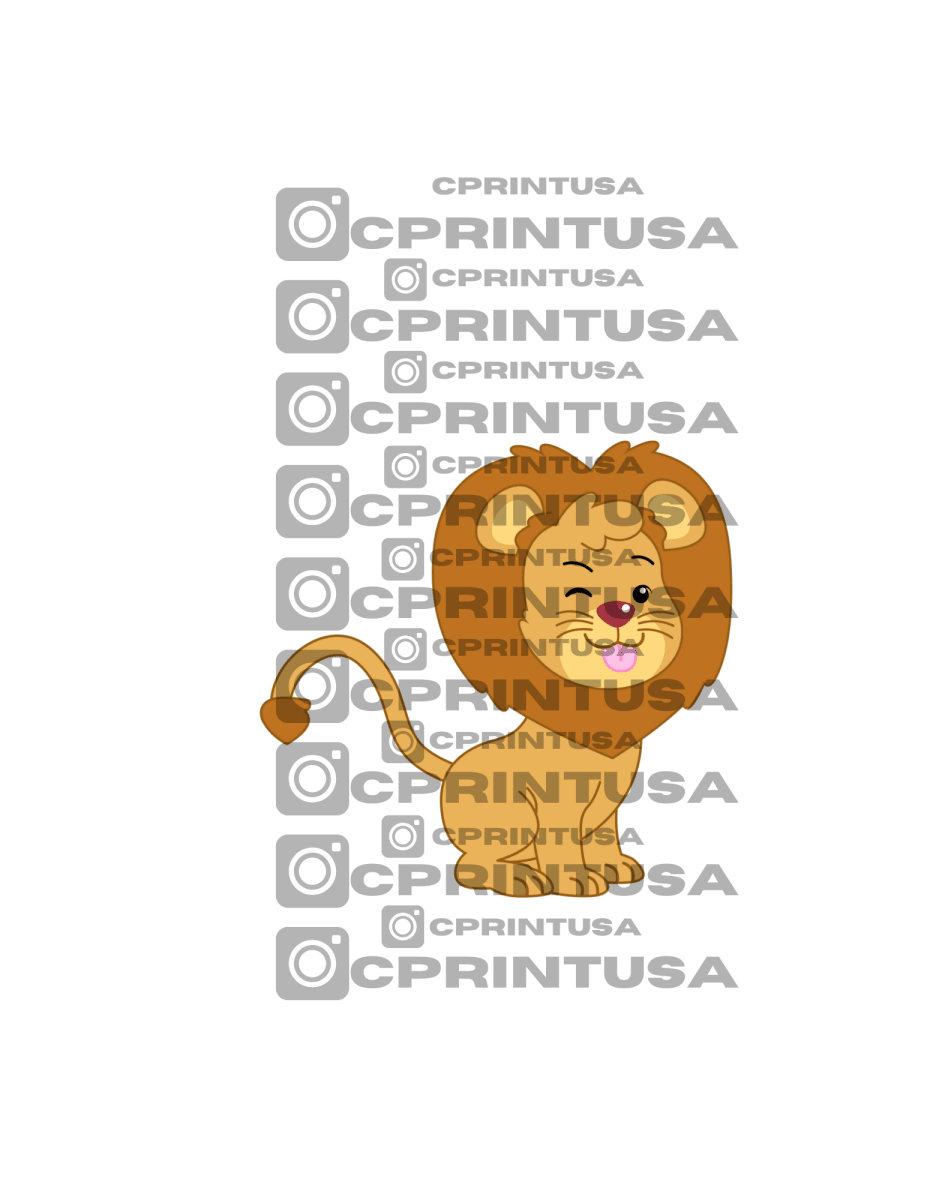 BLIM BLIM LION CUT OUT - FestiUSA