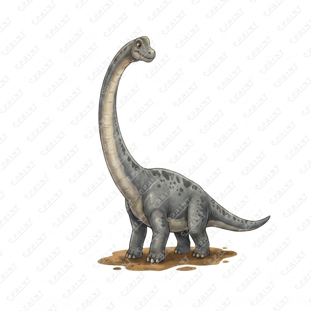 Dino Adventure Brachiosaurus Custom Character Cut-Out - FestiUSA