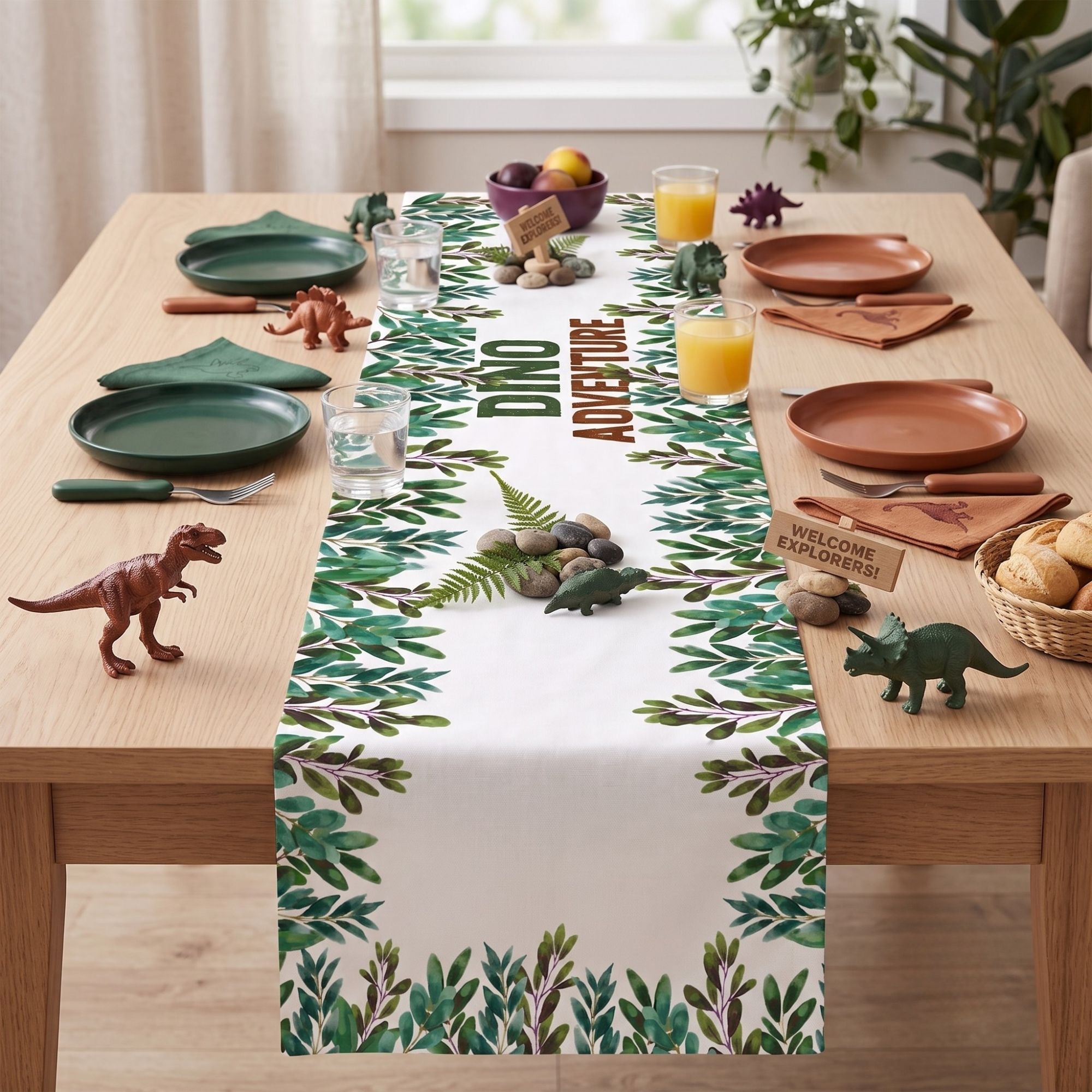 Dino Adventure Event Table Runner