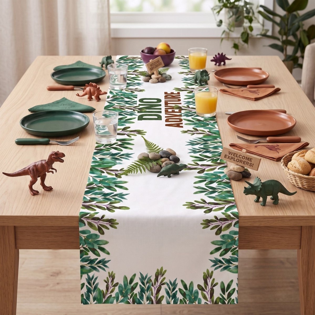 Dino Adventure Event Table Runner - FestiUSA