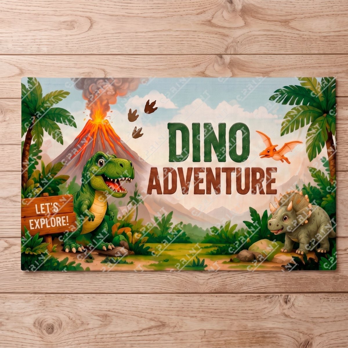 Dino Adventure Party Placemats - FestiUSA