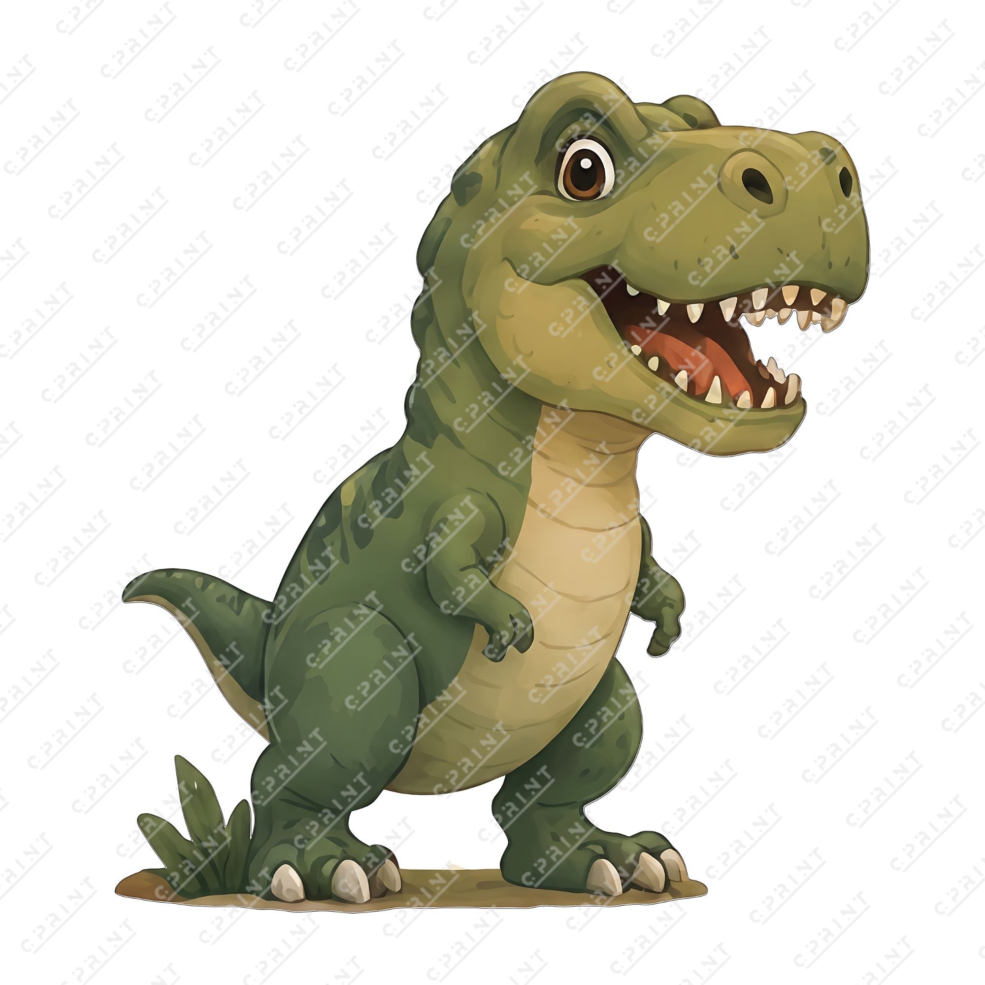 Dino Adventure T- Rex Custom Character Cut-Out
