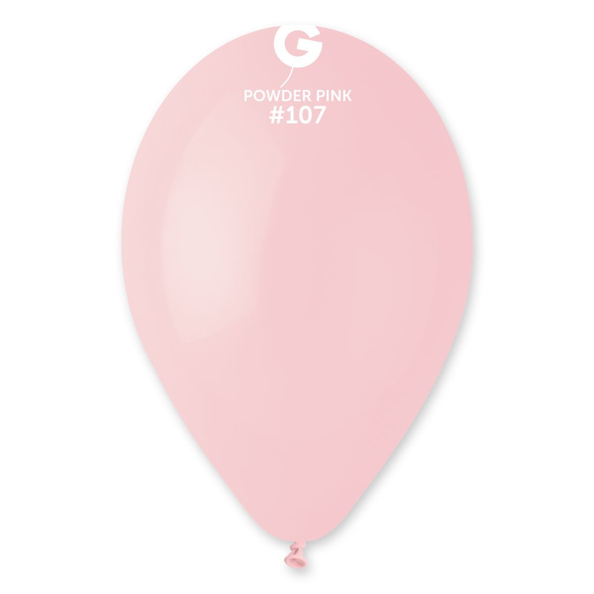 GEMAR | Solid Balloon Powder Pink 107 - 12 in. Marshmallow - FestiUSA