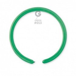 Solid Balloon Winter Green D2 (160)-013 | 50 balloons per package of 1'' each