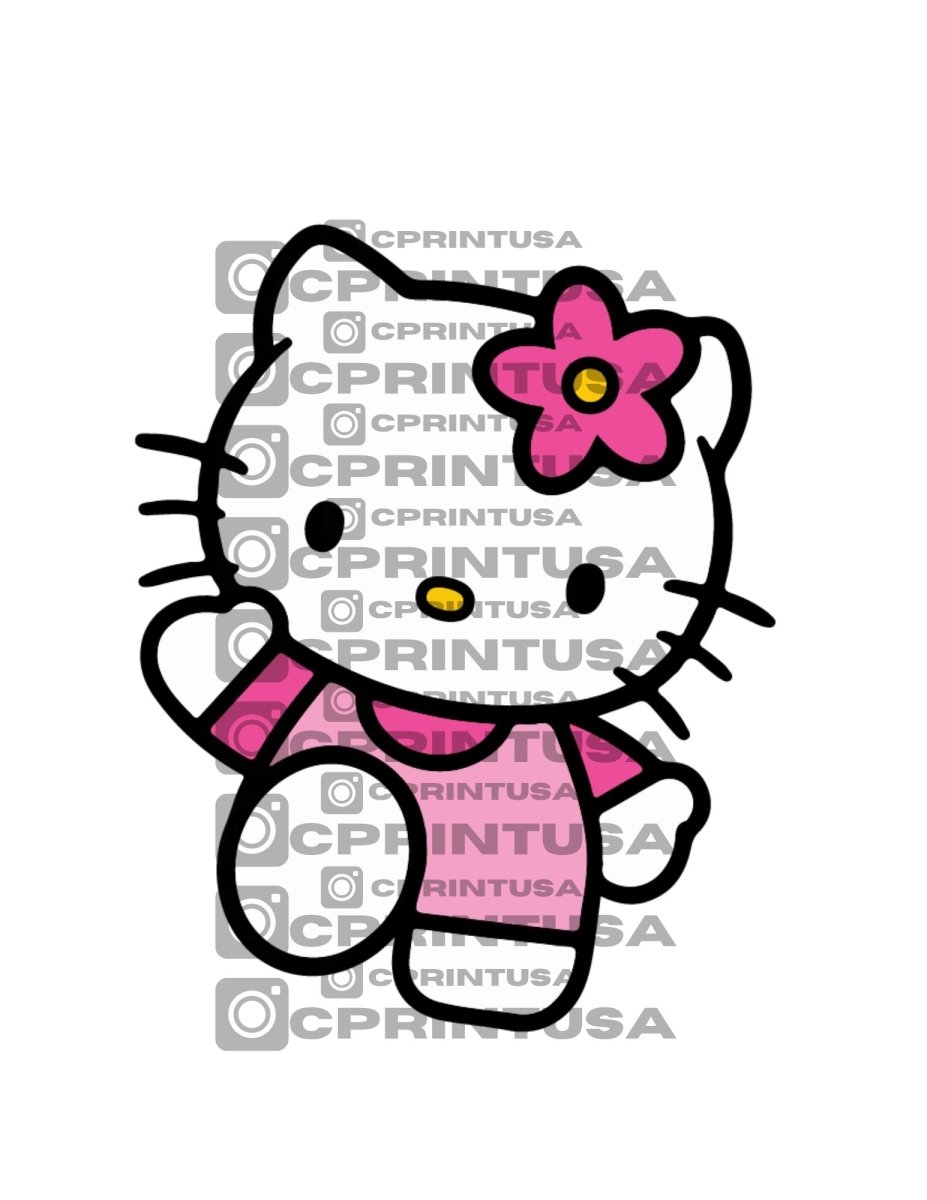 HELLO KITTY CUT OUT - FestiUSA