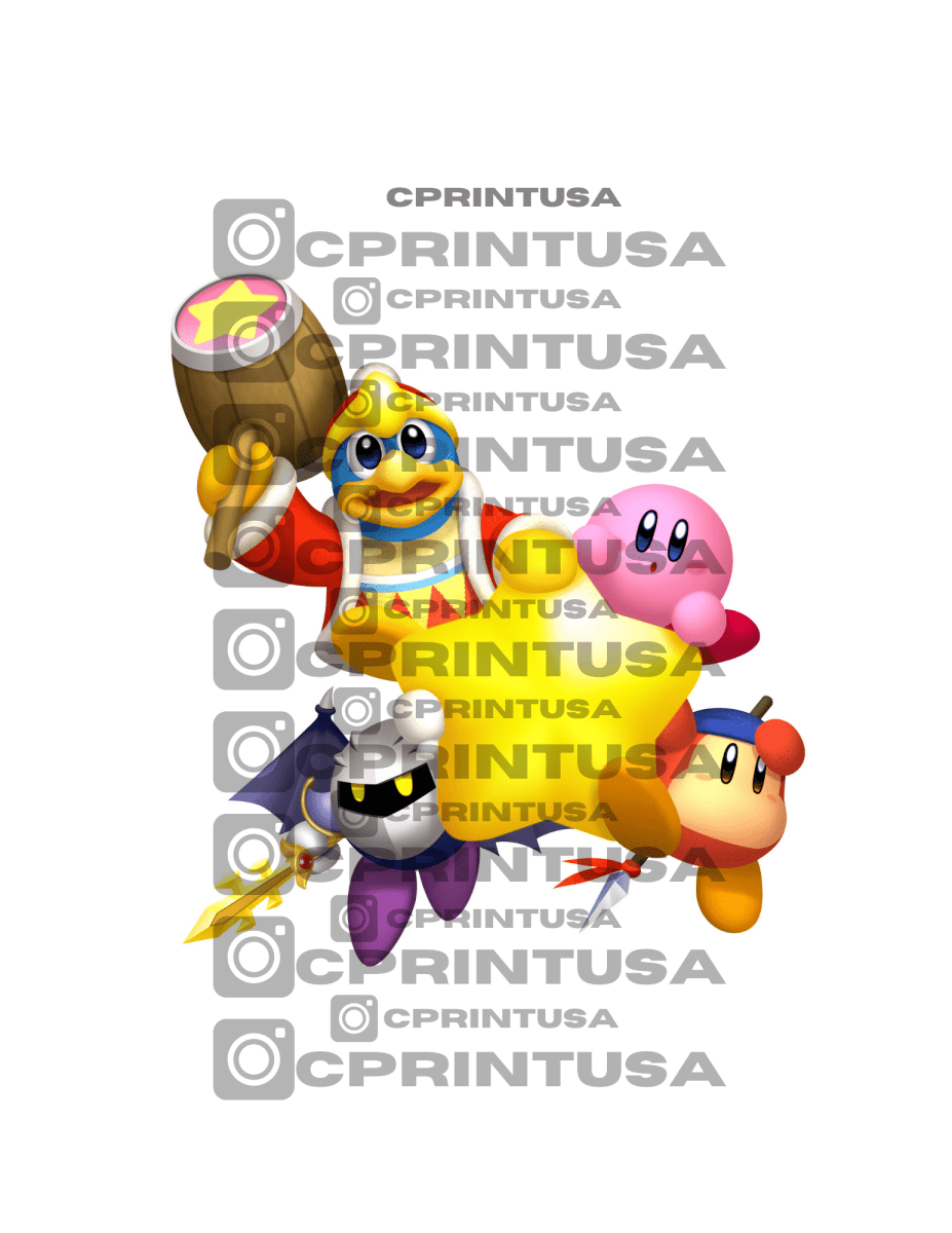 KIRBY CUT OUT - FestiUSA