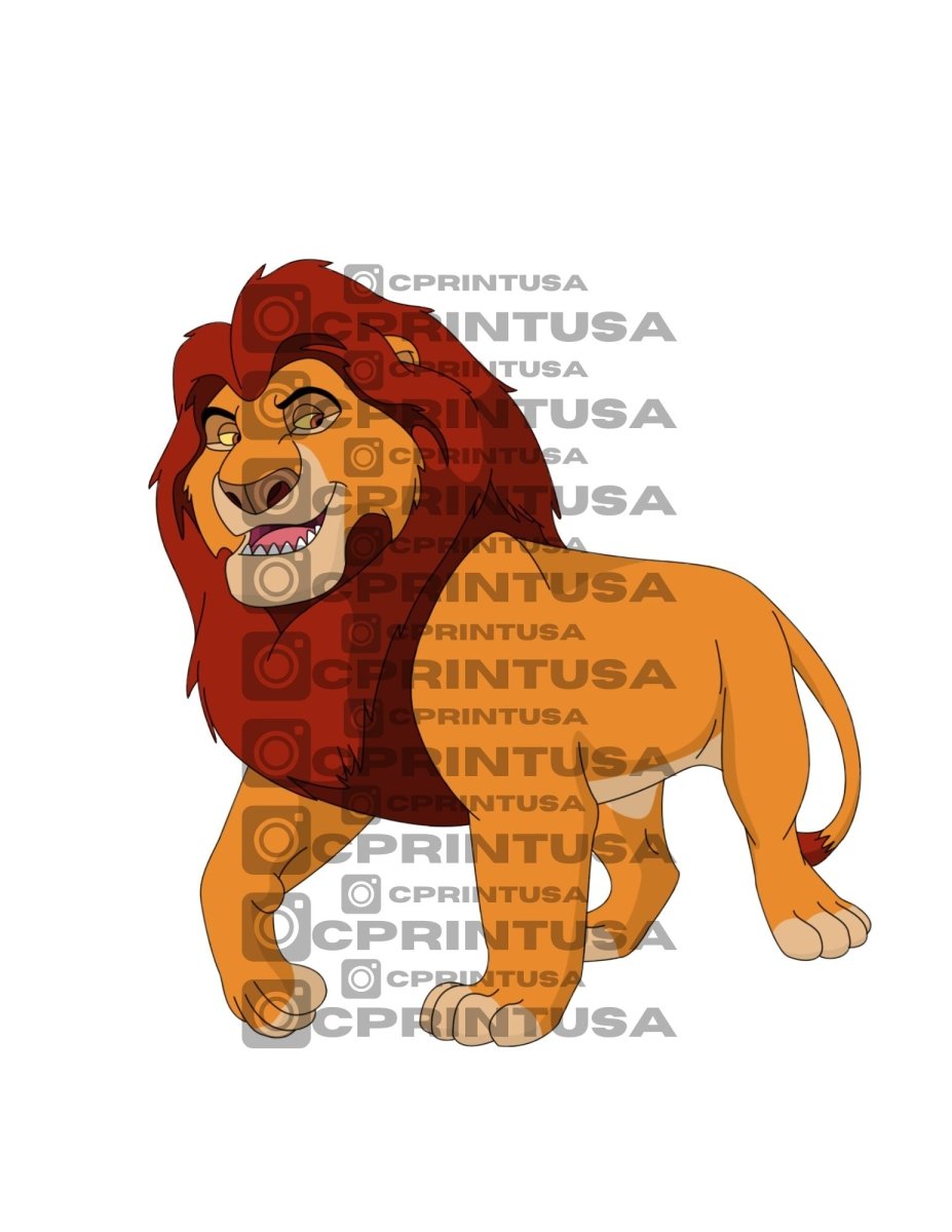 LION KING CUT OUT - FestiUSA