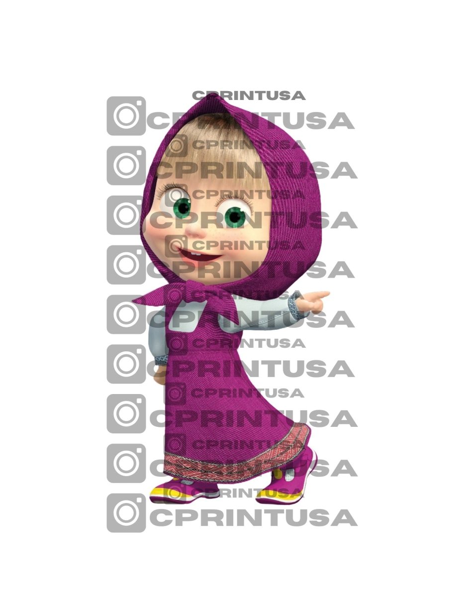 MASHA AND THE BEAR CUT OUT - FestiUSA