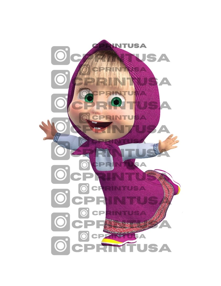 MASHA AND THE BEAR CUT OUT - FestiUSA