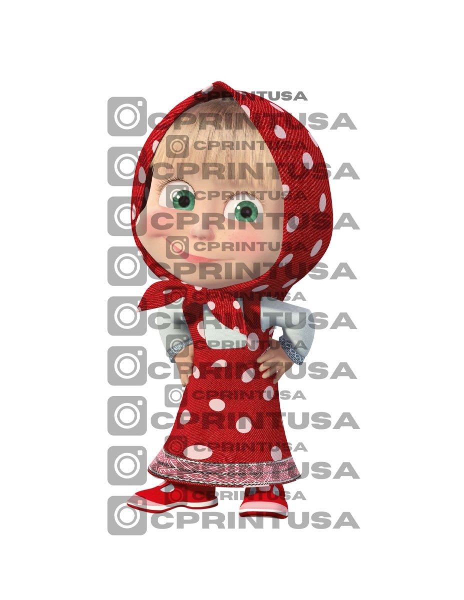 MASHA AND THE BEAR CUT OUT - FestiUSA