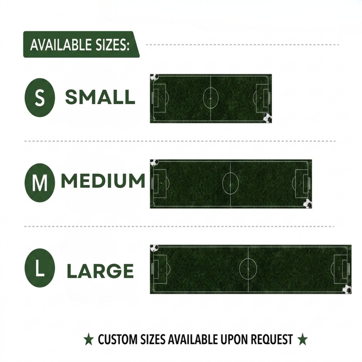 Match Day Soccer Table Runner - FestiUSA