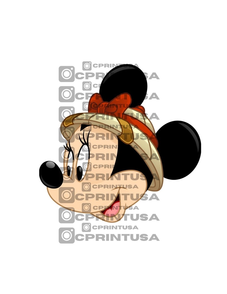 MINNIE SAFARI CUT OUT - FestiUSA