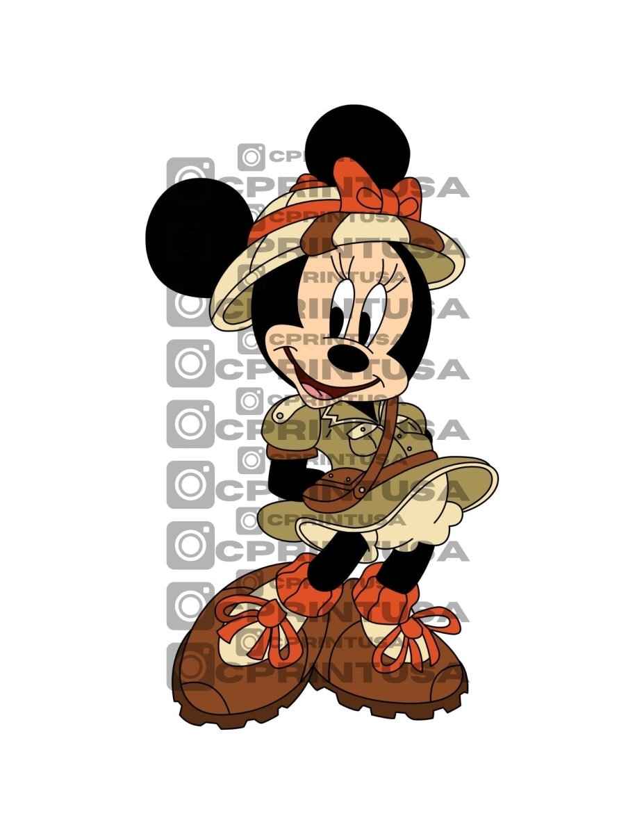 MINNIE SAFARI CUT OUT - FestiUSA