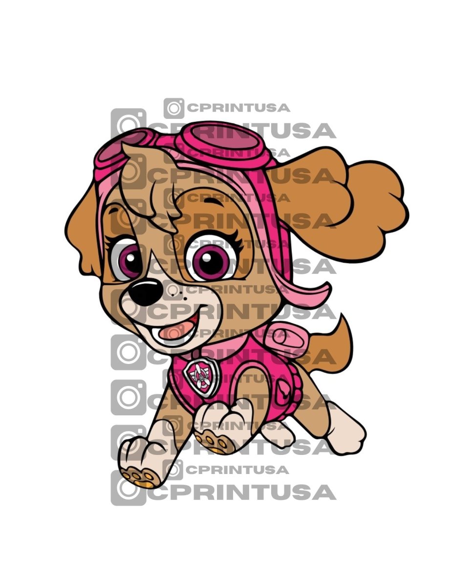 PAW PATROL SKYE 2 CUT OUT - FestiUSA