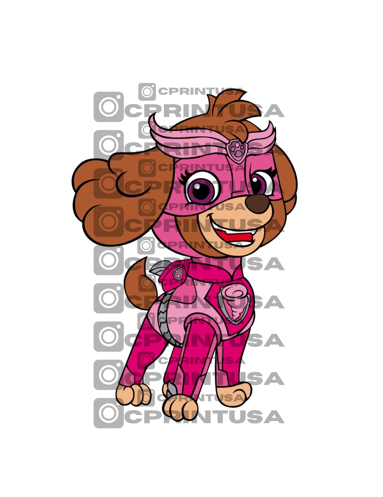 PAW PATROL SKYE COSTUME #1 CUT OUT