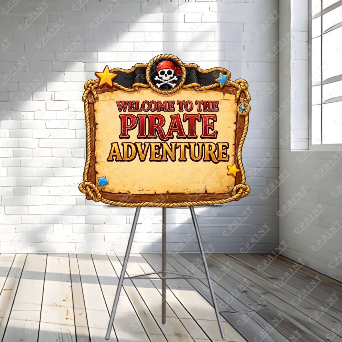 Pirate Adventure Welcome Sign - FestiUSA