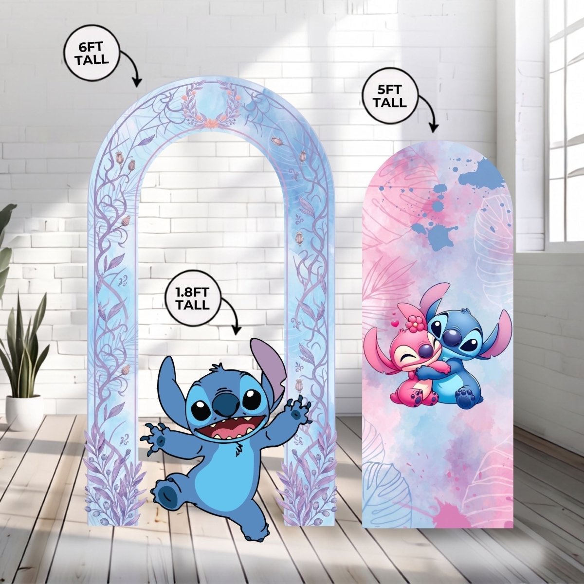 Premium Lilo and Stitch Backdrop Bundle - FestiUSA