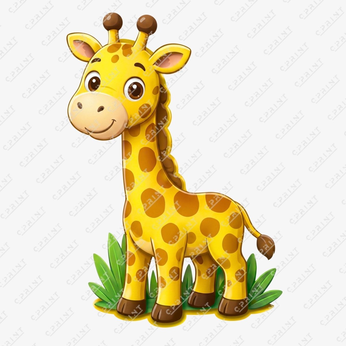 Safari Adventure Giraffe Custom Character Cut-Out - FestiUSA