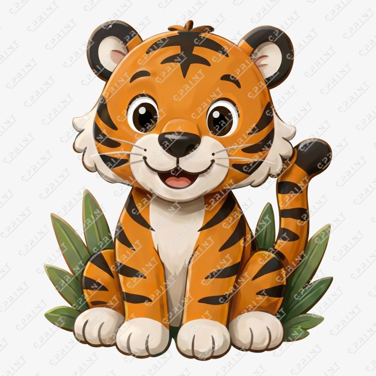 Safari Adventure Tiger Custom Character Cut-Out - FestiUSA