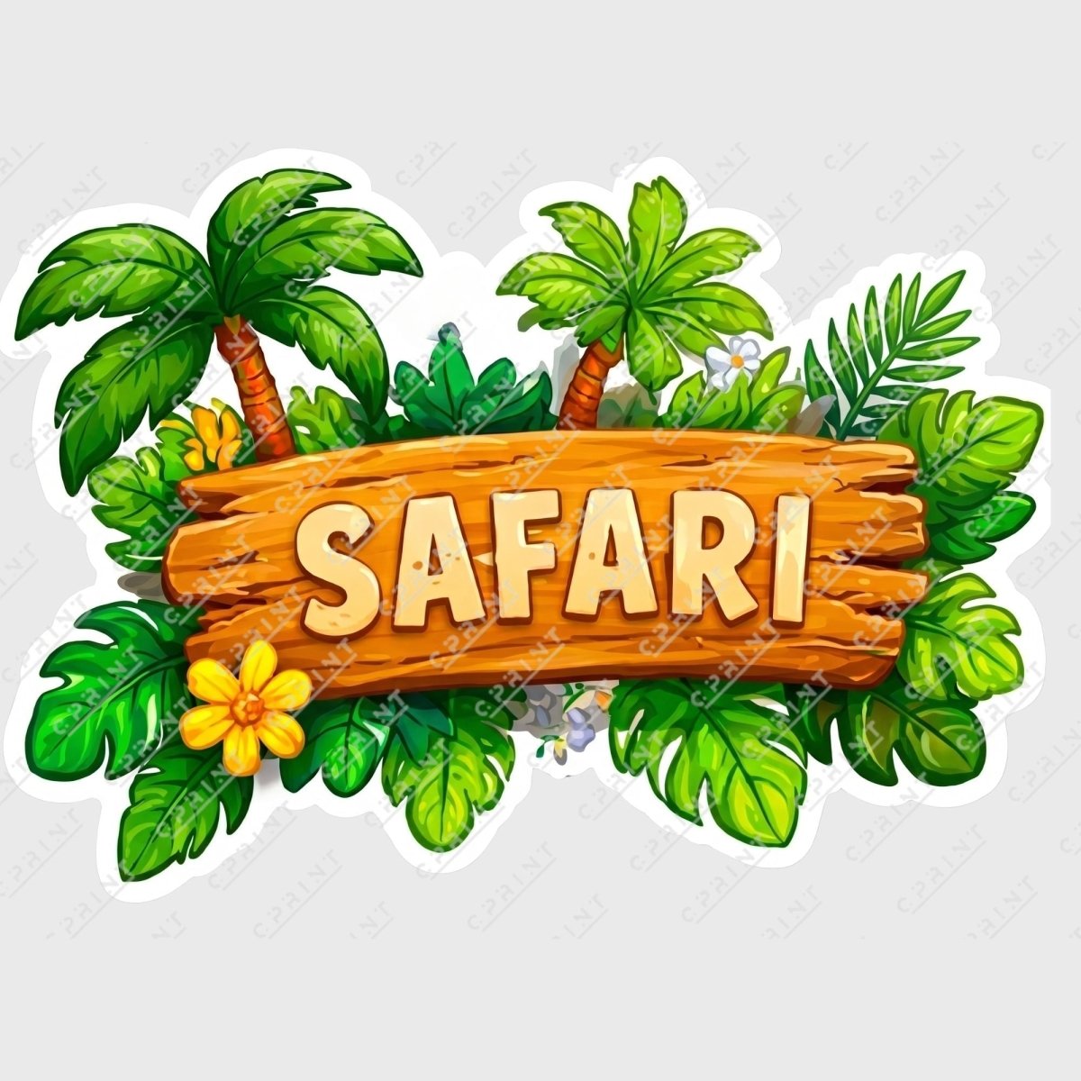 Safari Adventure Welcome Sign - FestiUSA