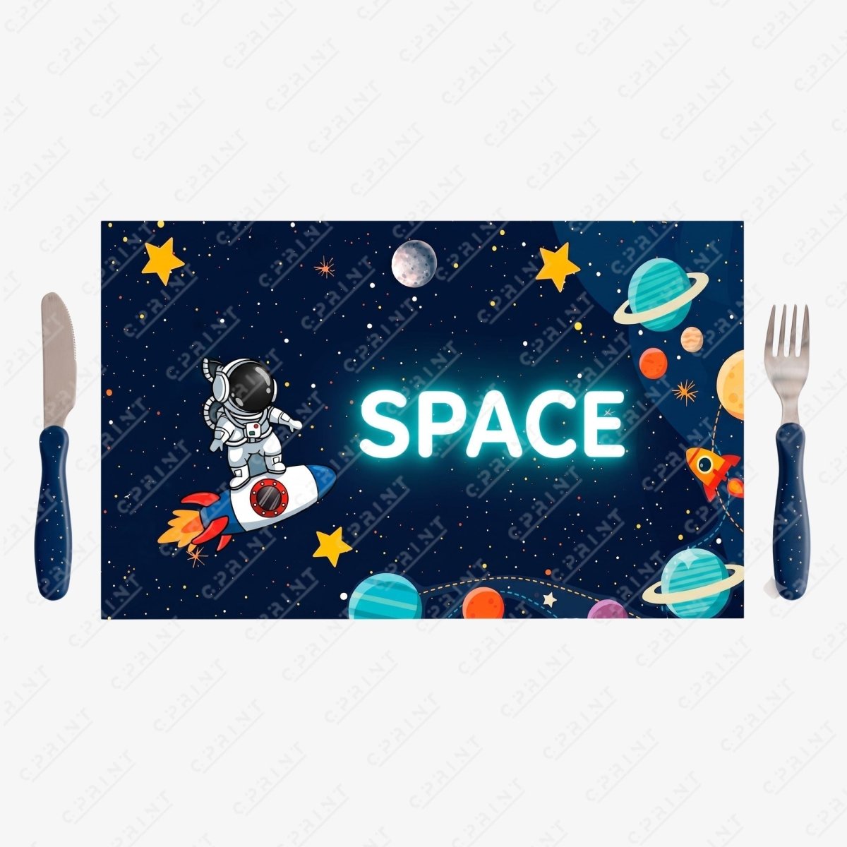 Space Adventure Party Placemats - FestiUSA