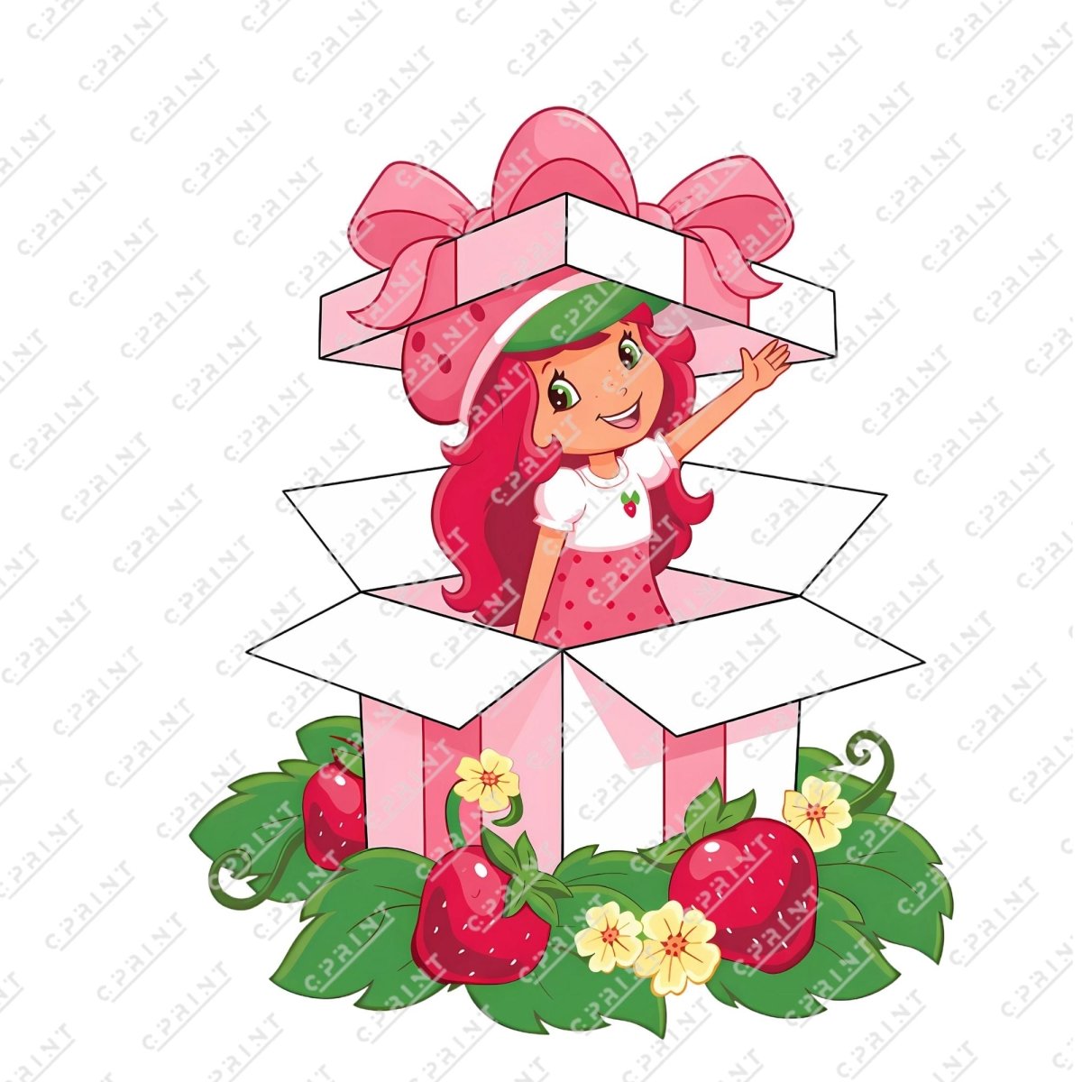 Strawberry Girl Character Standee Cutout - FestiUSA