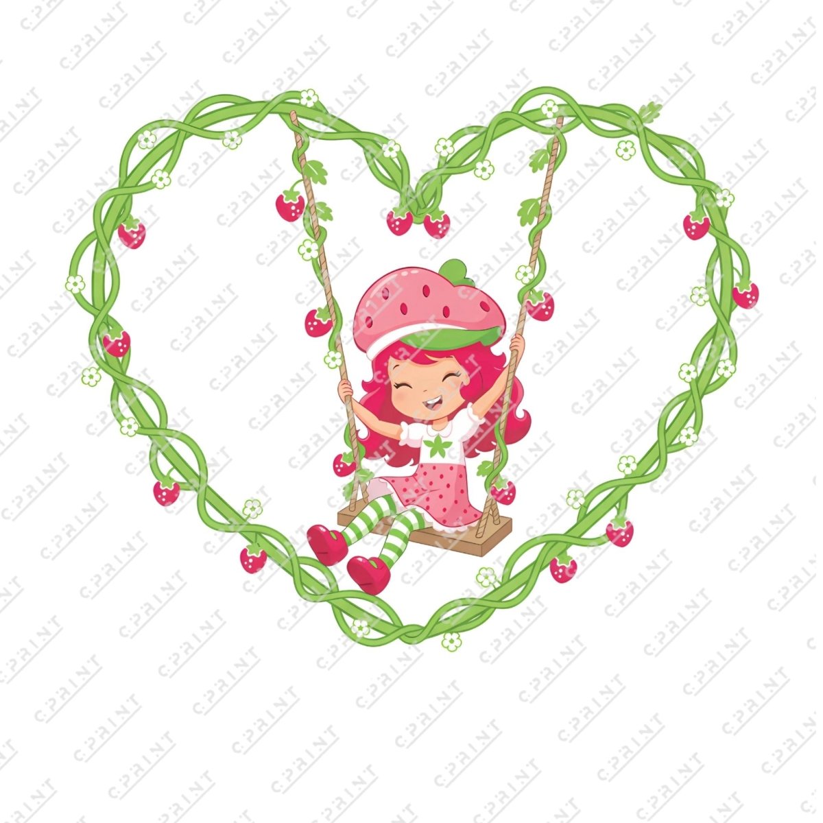 Strawberry Girl Character Standee Cutout - FestiUSA