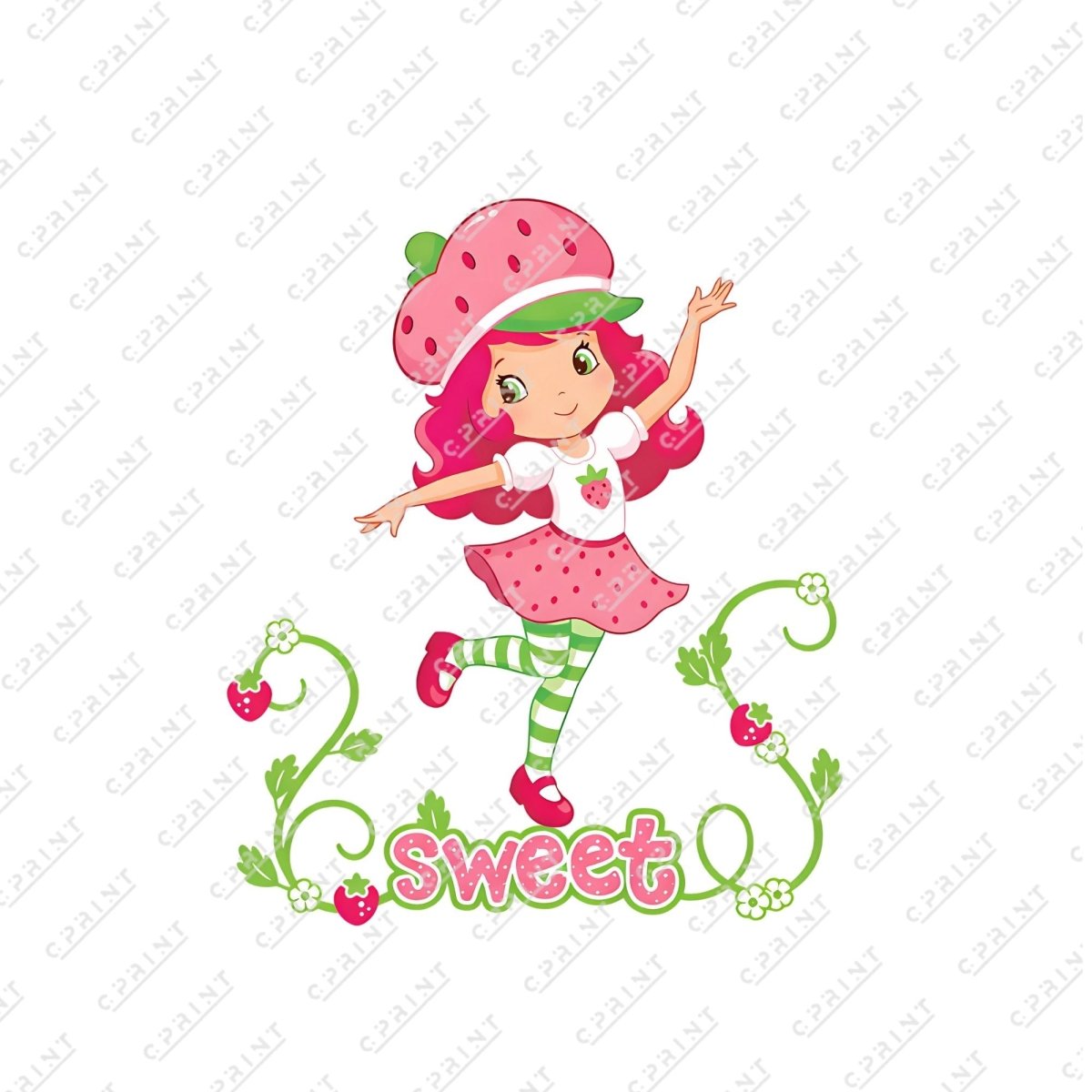 Strawberry Girl Character Standee Cutout - FestiUSA