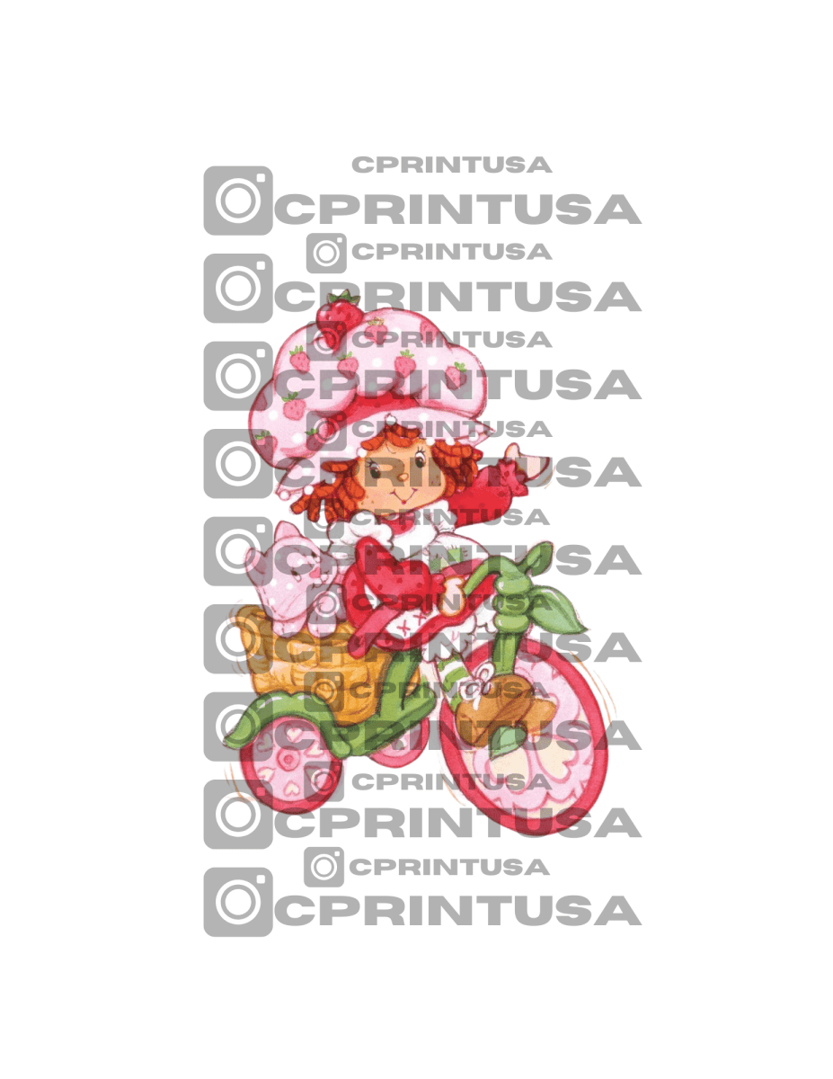 STRAWBERRY SHORTCAKE BIKE CUT OUT - FestiUSA