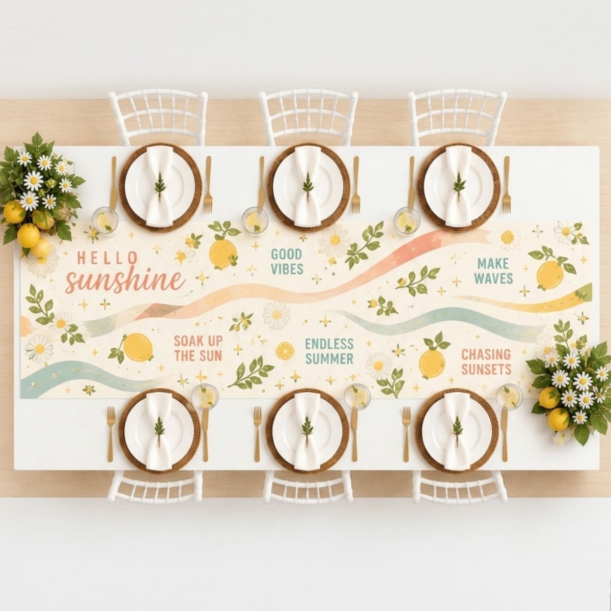 Summer Table Runner - FestiUSA