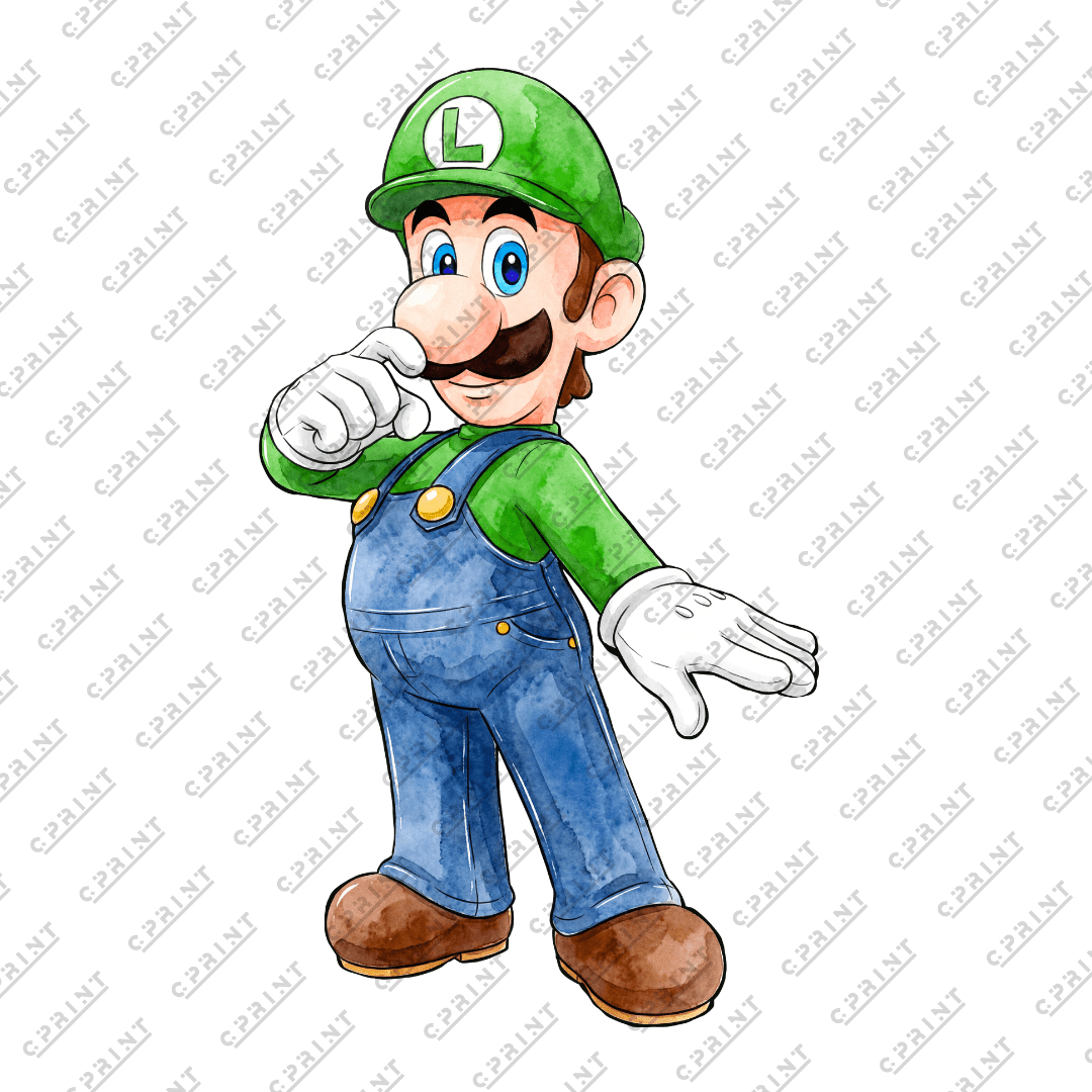 SUPER MARIO GALAXY - LUIGI CHARACTER - FestiUSA