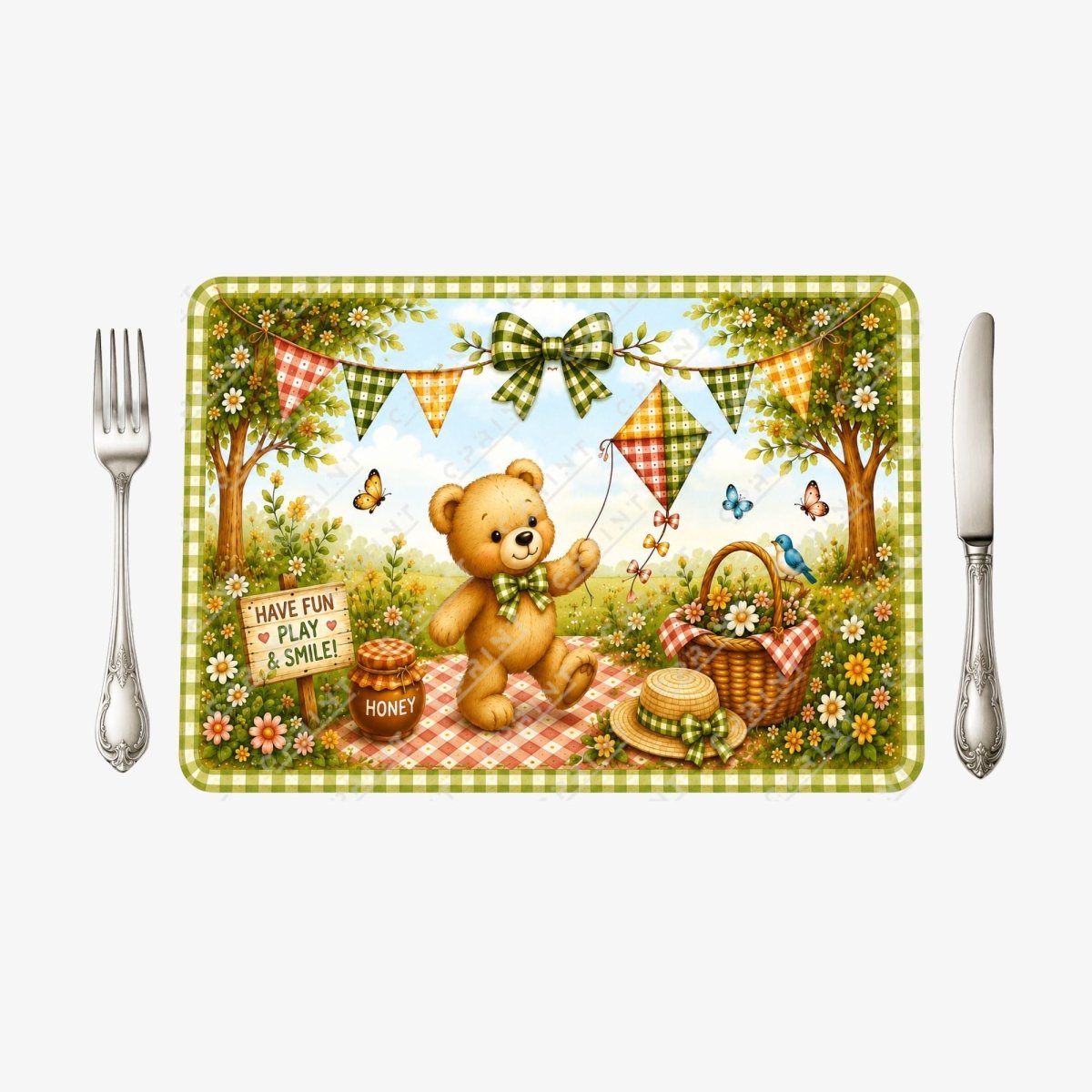 Teddy Bear Picnic Event Placemats - FestiUSA