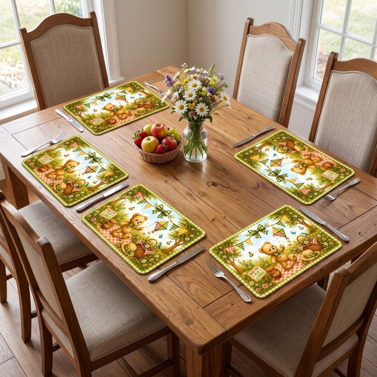Teddy Bear Picnic Event Placemats - FestiUSA