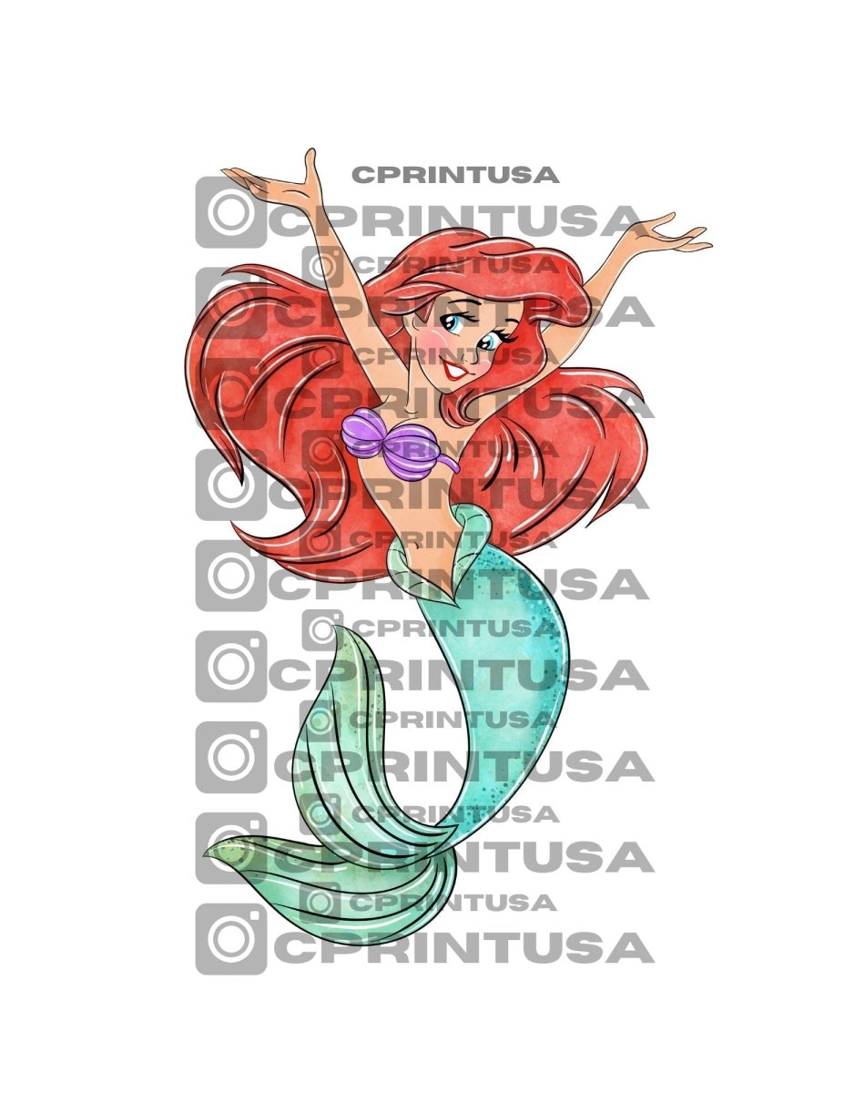 THE LITTLE MERMAID CUT OUT - FestiUSA