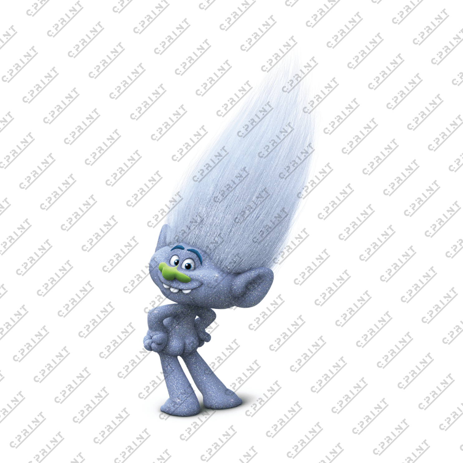 Trolls Character Guy Diamond