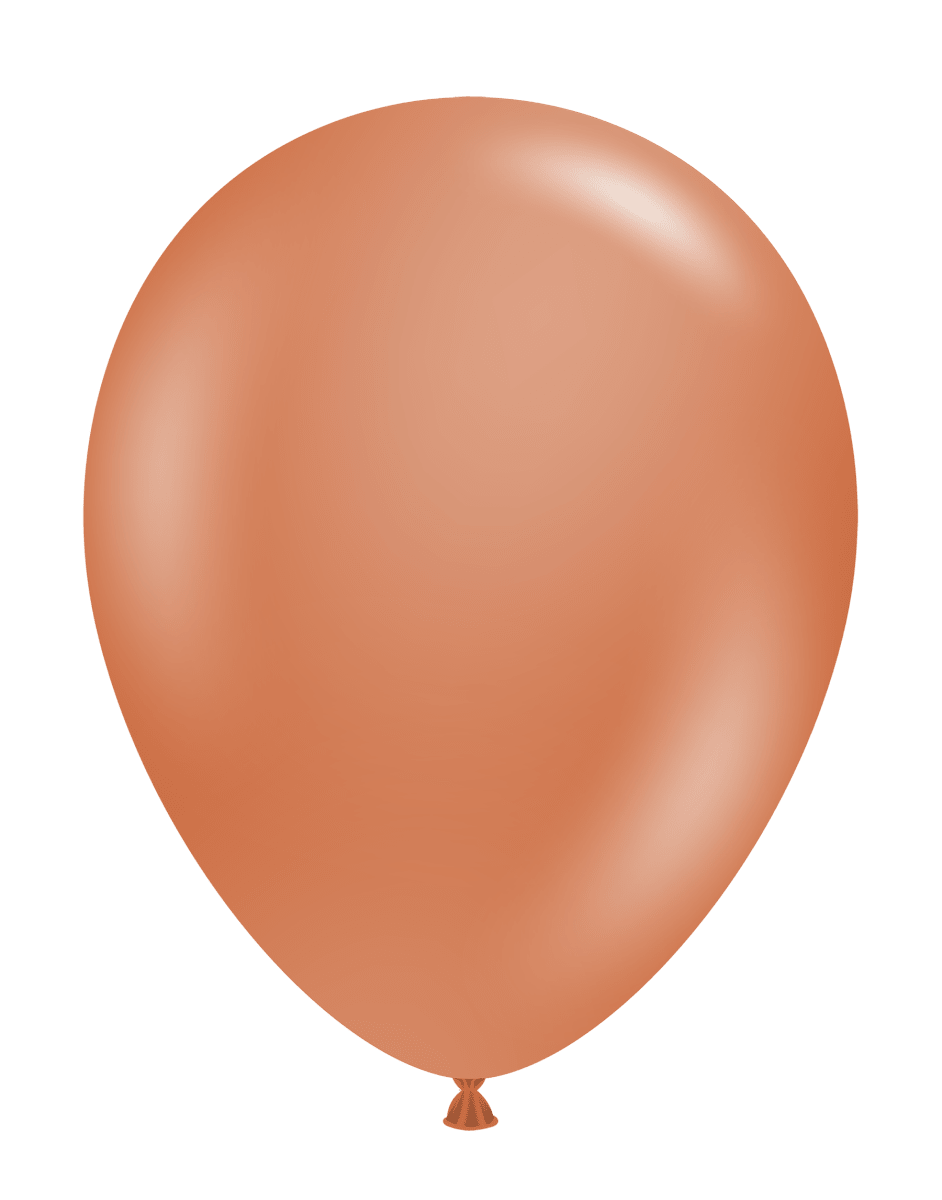 TUFTEX | Designer Balloon Burnt Orange - 11 in. - FestiUSA