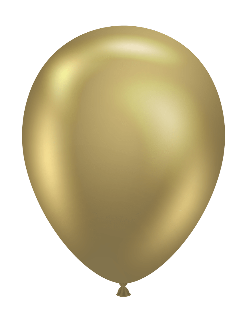 TUFTEX | Effects Balloon Golden - 5 in. - FestiUSA