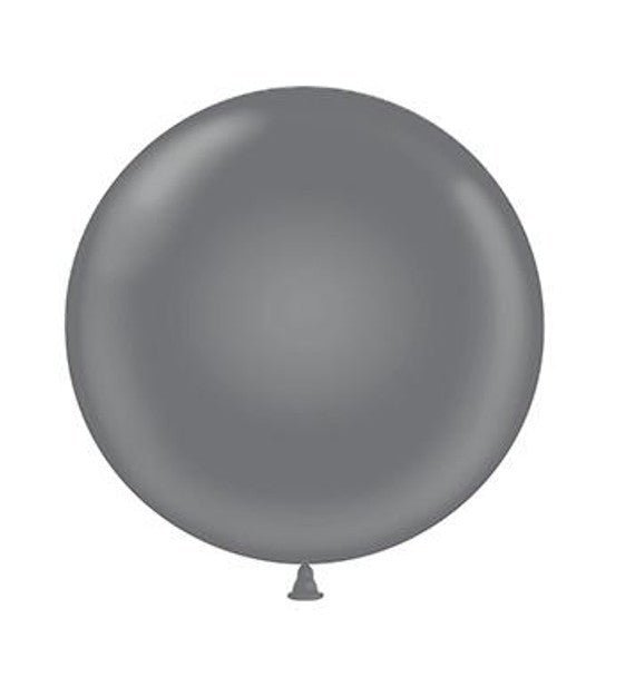 TUFTEX | Standard Balloon Grey Smoke - 36 in. - 2Pcs Per Package - FestiUSA