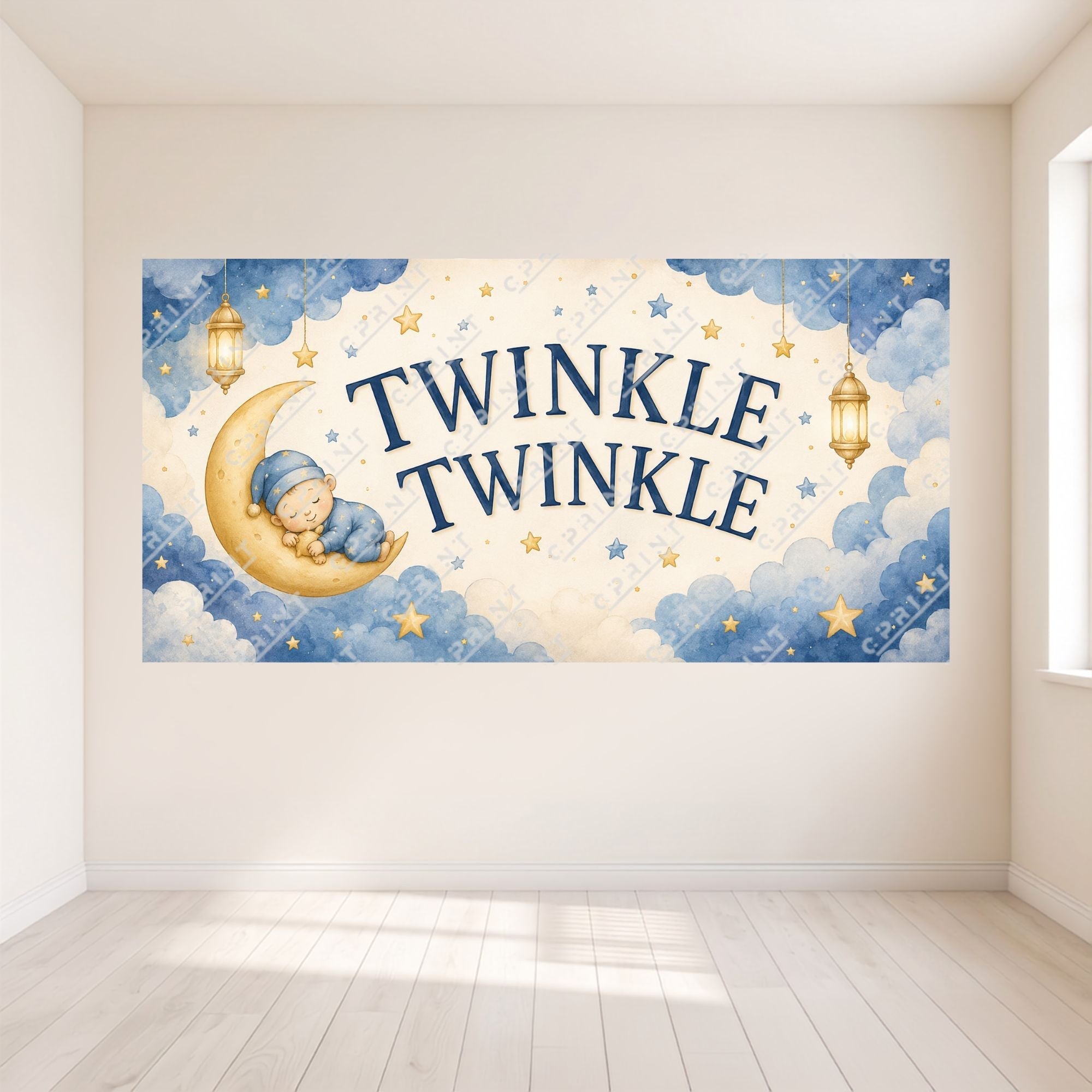 Twinkle Twinkle Horizontal Backdrop #2
