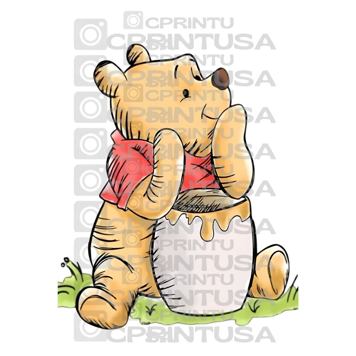 WINNIE POOH IMAGE 7 CUT OUT - FestiUSA
