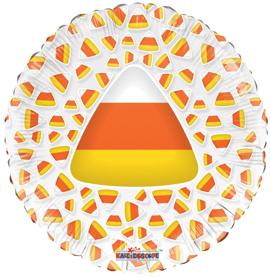 09″ Candy Corn Clear View – (Flat). 88079-09 - FestiUSA