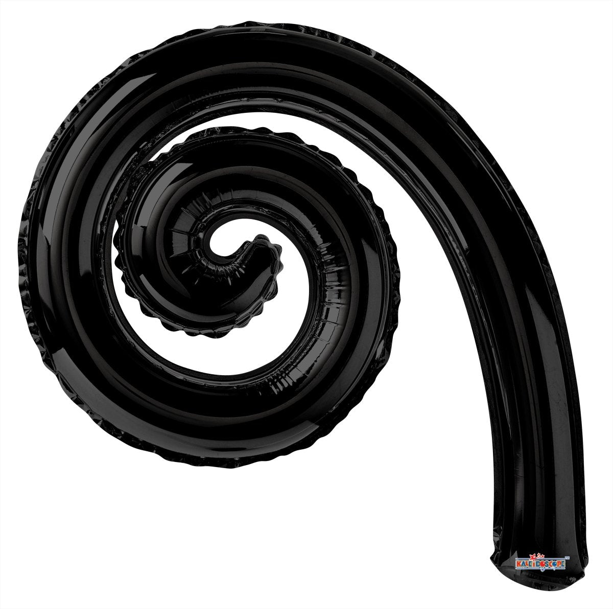 14" Kurly Spiral Black Gellibean - (Flat) 19936-14 - FestiUSA