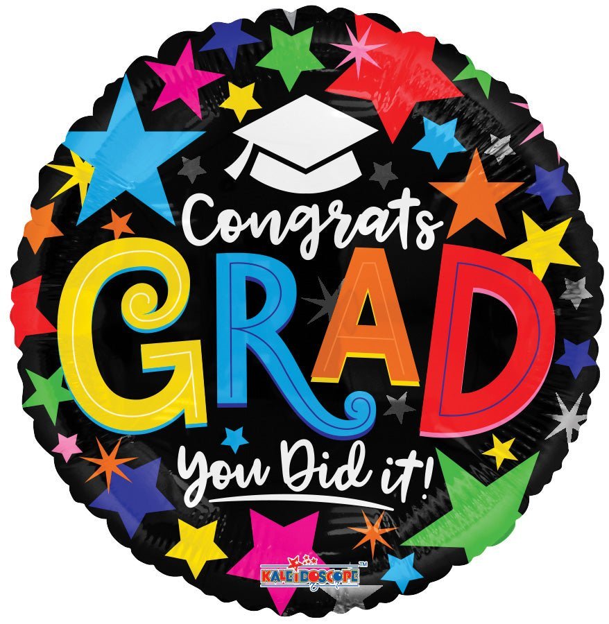 18″ BV Congrats Grad Stars – (Single Pack). 85341-18 - FestiUSA