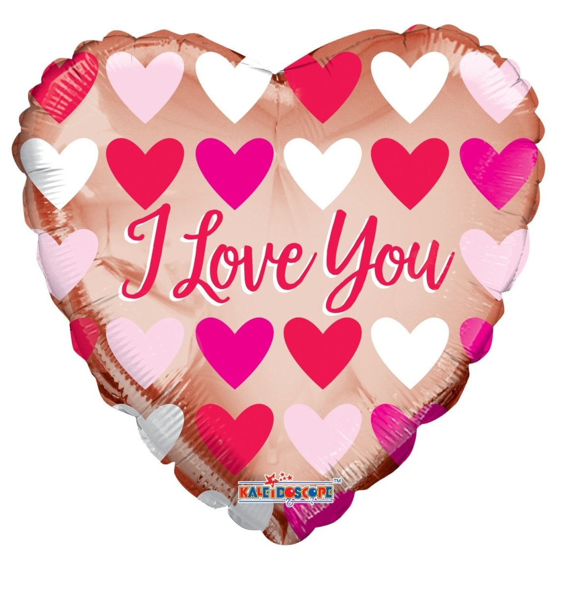 18" Love You Rose Gold Foil Balloon - (Single Pack). 15992-18 - FestiUSA