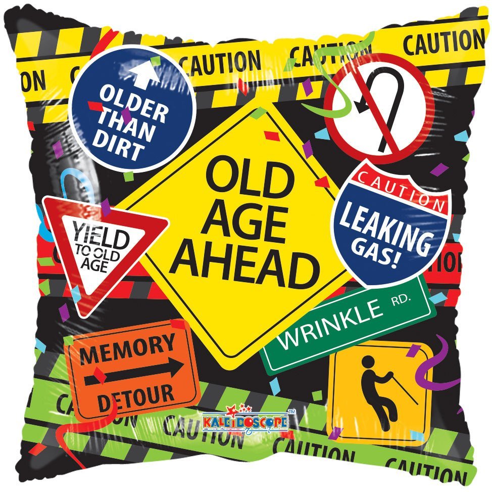 18" Over The Hill Signs - (Single Pack). 15437-18 - FestiUSA