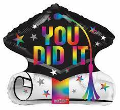18" You Did It Rainbow - (Single Pack). 85423-18 - FestiUSA