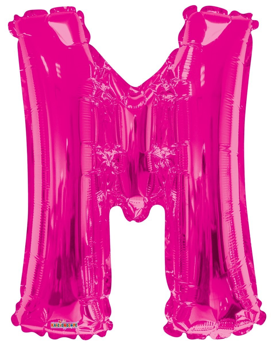 34″ SC Letter M Magenta Shape – Single Pack. 15542-34 - FestiUSA